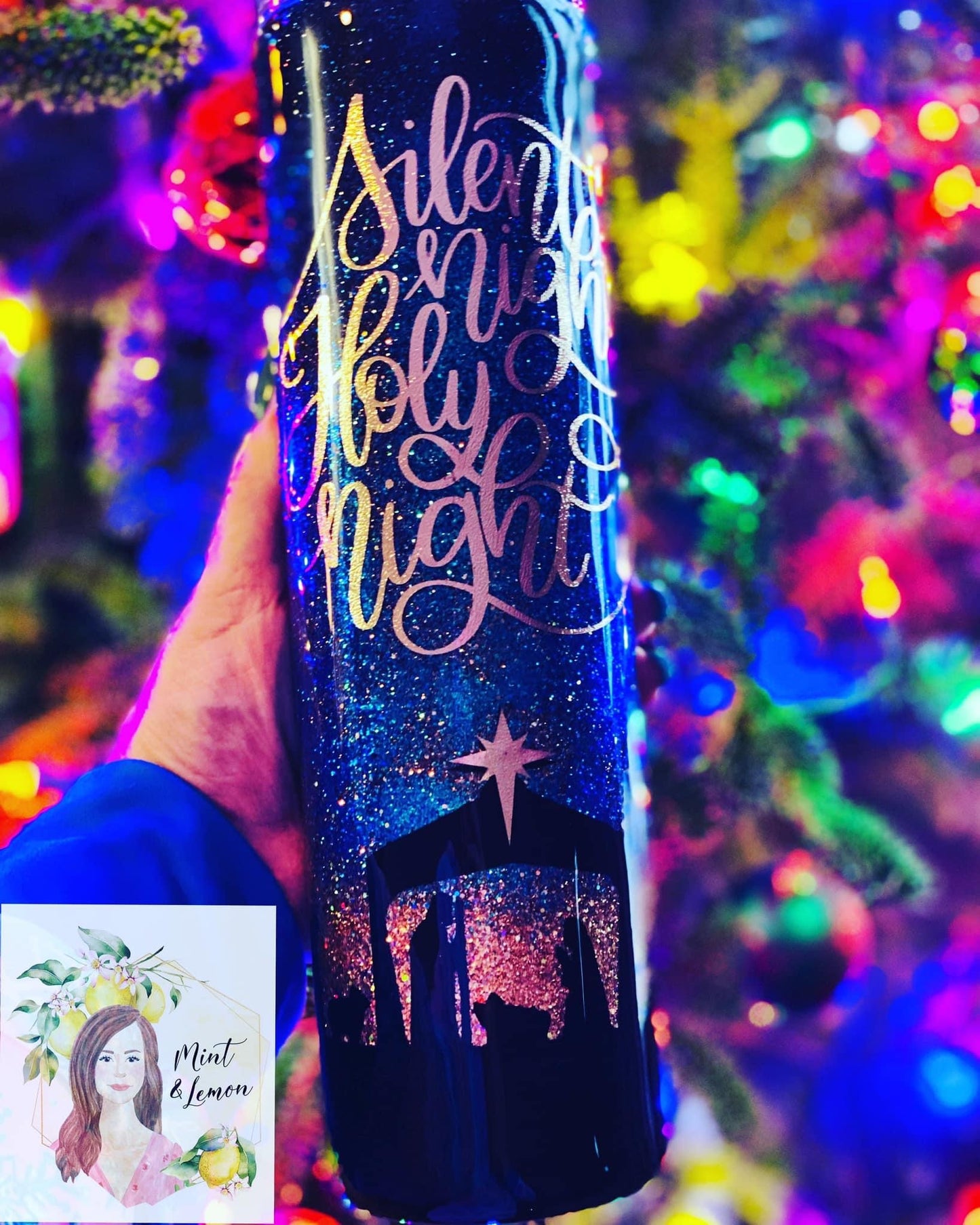 Silent Night 30oz Tumbler