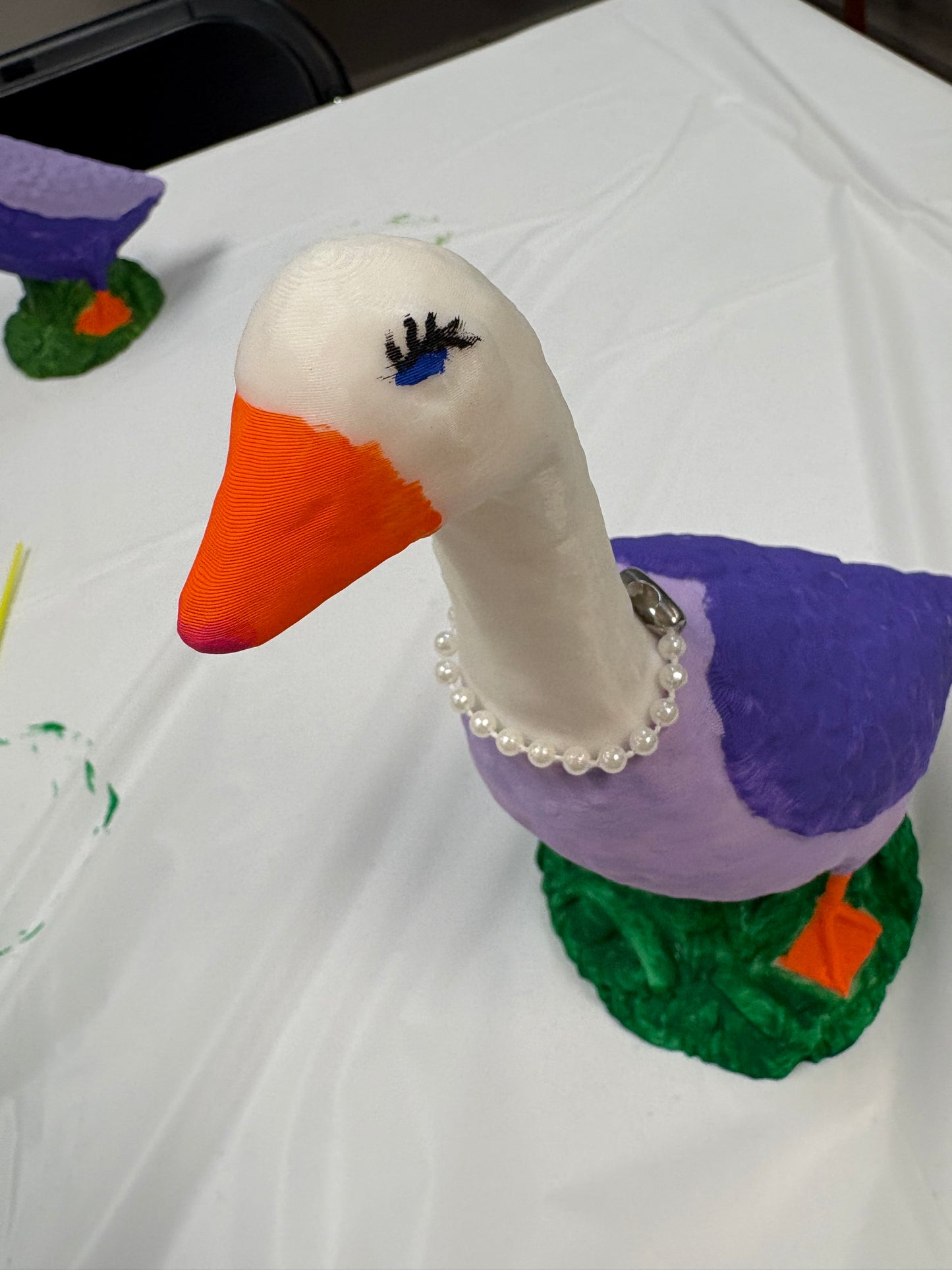NR Campground Desk Goose Painting Fun!