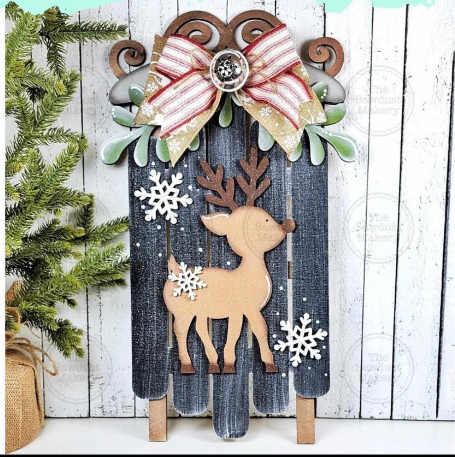 Christmas Sled Workshop