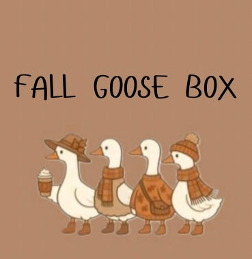 Fall Goose Box