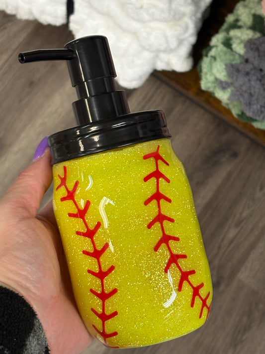 Softball Soap Dispenser