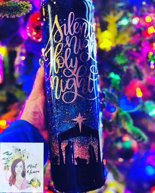 Silent Night 30oz Tumbler